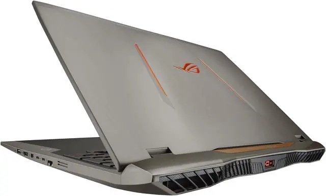 Alt view image 9 of 10 - ASUS ROG - 17.3" GeForce GTX 1080 - Intel Core i7-7820HK  - 64GB Memory - 1 TB SSD - Windows 10 Pro 64-Bit - Gaming Laptop - (G701VI-XS78K )