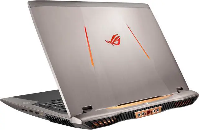 Alt view image 12 of 20 - ASUS ROG GX800VH-XS79K 18.4" 4K/UHD Quad Core Intel Core i7 7th Gen 7820HK NVIDIA GeForce GTX 1080 SLI 64 GB Memory 1.5 TB SSD Windows 10 Pro 64-Bit Gaming Laptop with Liquid Cooling Dock