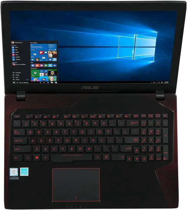 Alt view image 7 of 8 - ASUS 15.6" ZX53VW-AH58 Quad Core Intel i5-6300HQ (2.30 GHz) NVIDIA GeForce GTX 960M 8 GB Memory 512 GB SSD Windows 10 Home 64-Bit Gaming Laptop
