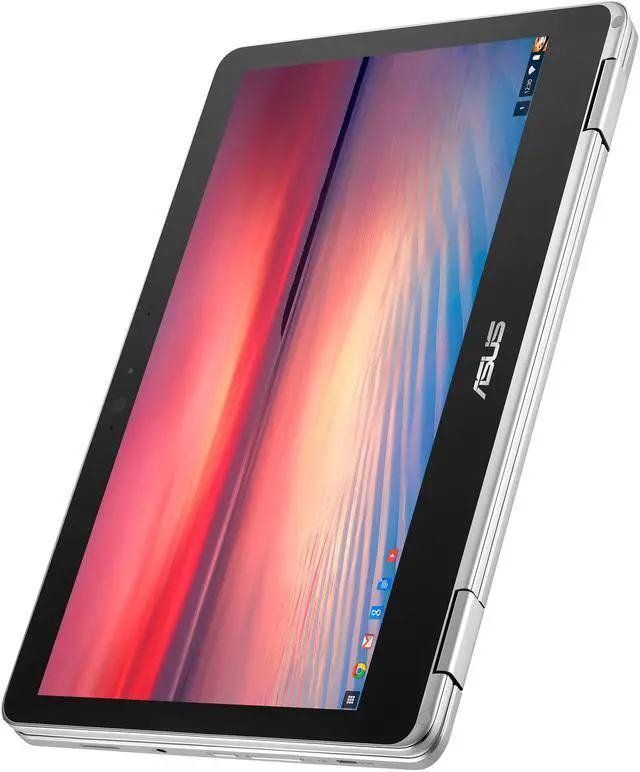 Alt view image 4 of 16 - ASUS C302 Chromebook Flip C302CA-DHM4 12.5-inch FHD Touchscreen Convertible Chromebook Intel Core m3, 4 GB RAM, 64 GB Flash Storage, All-Metal Body, USB Type C, Corning Gorilla Glass, Chrome OS