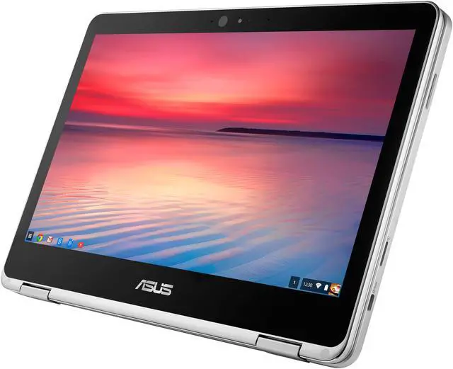 Alt view image 5 of 16 - ASUS C302 Chromebook Flip C302CA-DHM4 12.5-inch FHD Touchscreen Convertible Chromebook Intel Core m3, 4 GB RAM, 64 GB Flash Storage, All-Metal Body, USB Type C, Corning Gorilla Glass, Chrome OS