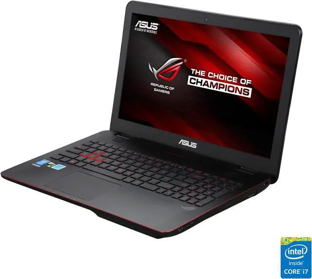 Main image of ASUS ROG - 15.6" NVIDIA GeForce GTX 960M - Intel Core i7-4720HQ  - 8GB Memory - - Windows 10 Home 64-Bit - Gaming Laptop - (GL551JW-WH71(WX) )