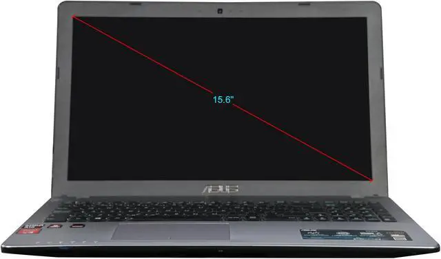 Alt view image 5 of 8 - ASUS Laptop AMD A10-7400P 8GB Memory 1TB HDD Integrated Graphics 15.6" Non-Touch Screen Windows 10 X550ZA-RH10-CB
