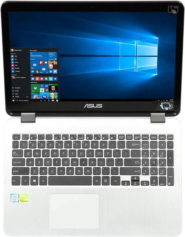 Alt view image 9 of 10 - ASUS VivoBook Flip Signature Edition TP501UQ-UB71T Intel Core i7 6th Gen 6500U (2.50 GHz) 12 GB Memory 1 TB HDD NVIDIA GeForce 940MX 15.6" Touchscreen 1920 x 1080 2-in-1 Laptop Windows 10 Home 64-Bit