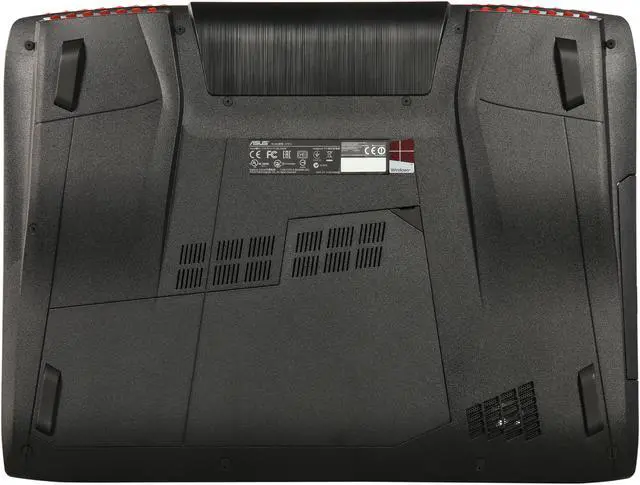 Alt view image 7 of 8 - ASUS ROG - 17.3" NVIDIA GeForce GTX 980M - Intel Core i7-4720HQ  - 16GB Memory - 128 GB SSD - Windows 10 Home 64-Bit - Gaming Laptops - IPS (G751JY-WH71(WX) )