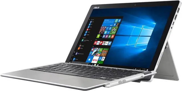 Alt view image 4 of 10 - ASUS Transformer Pro T304UA-DS71T, 2-in-1 Touchscreen 12.6" Laptop, Intel Core i7 2.7 GHz (up to 3.5 GHz), 256 GB SSD, 8 GB RAM, USB Type-C, Pen and Illuminated Keyboard Included