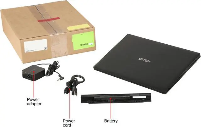 Alt view image 8 of 8 - ASUS 15.6" Intel Celeron N3050 4GB Memory DDR3L 1600 Windows 10 Home 64-Bit P2520SA-YS02