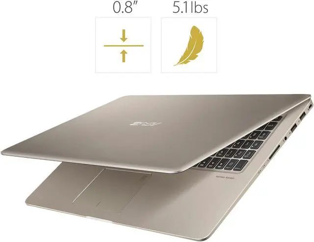 Alt view image 11 of 15 - ASUS VivoBook M580VD-EB76 15.6" Intel Core i7 7th Gen 7700HQ (2.80 GHz) NVIDIA GeForce GTX 1050 16 GB DDR4 Memory 256 GB SSD 1 TB HDD Windows 10 Home 64-Bit Gaming Laptop