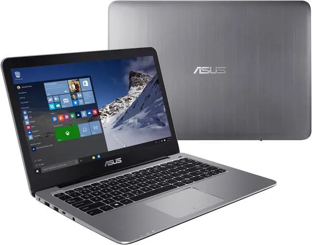 Alt view image 8 of 14 - ASUS VivoBook E403NA-US21 14" FHD Laptop, Intel Quad Core N4200 2M Cache, up to 2.5 GHz Processor, 128 GB eMMC Flash Storage, 4 GB DDR3 RAM, Windows 10 Signature Edition, Fingerprint Reader