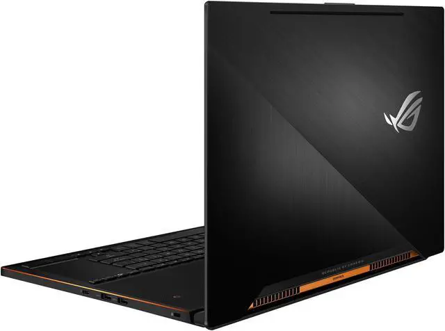 Alt view image 17 of 20 - ASUS ROG Zephyrus GX501VI-XS74 15.6" Full-HD 120 Hz Ultra-portable Intel Core i7 7th Gen 7700HQ 2.8 GHz GeForce GTX 1080 VR Ready 8 GB GDDR5X 512 GB PCIe SSD 16 GB DDR4 Memory Windows 10 Pro Gaming Laptop