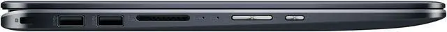 Alt view image 8 of 10 - ASUS VivoBook Flip 14 TP410UA-DB71T 14" 2-in-1 Full HD Touchscreen Laptop, Intel Core i7-7500U 2.7 GHz (4M Cache, Turbo to 3.5 GHz) Processor, 8 GB DDR4 RAM, 1 TB 5400 RPM HDD. Windows 10 Home