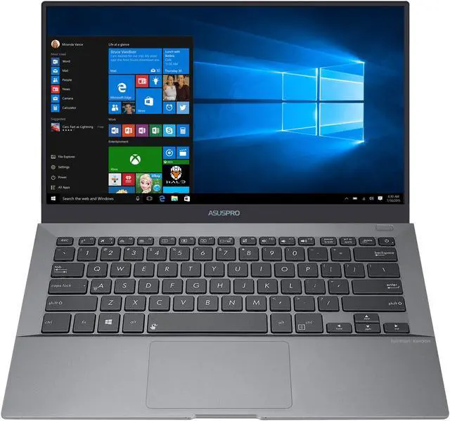 Alt view image 5 of 20 - ASUSPRO B9440UA-XS74 Ultra Thin and Light Business Laptop, 14" Wideview Full HD Narrow Bezel Display, Intel Core i7-7500U 2.7 GHz Processor, 512 GB SSD, 16 GB RAM, Windows 10 Pro, Fingerprint, 10 hrs battery life