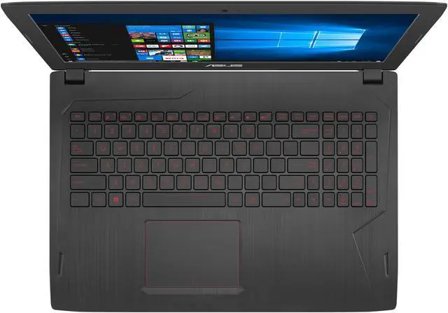 Alt view image 4 of 13 - ASUS FX502VD-NB76 15.6" FHD Gaming Laptop, 7th-Gen Core i7-7700HQ 2.8 GHz, NVIDIA GeForce GTX 1050 4 GB, 16 GB DDR4 RAM, 256 GB M.2 SSD + 1 TB 5400 RPM HDD, Dual Band 802.11ac Wi-Fi, Backlit Keyboard. -- ONLY @ NEWEGG