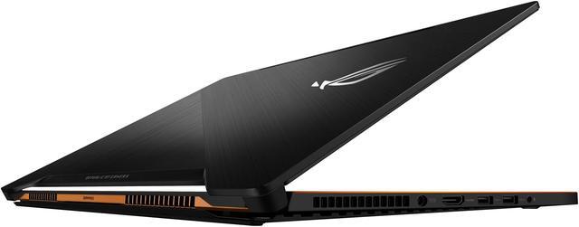 Alt view image 10 of 17 - ASUS ROG Zephyrus GX501VS-XS71 15.6" Full-HD 120 Hz Ultra-portable Gaming Laptop, GeForce GTX 1070, Max-Q Design, VR Ready i7-7700HQ, 256 GB PCIe SSD, 16 GB DDR4, Windows 10 Pro 64-Bit