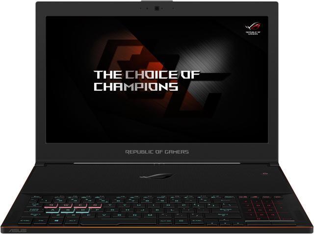 Alt view image 2 of 17 - ASUS ROG Zephyrus GX501VS-XS71 15.6" Full-HD 120 Hz Ultra-portable Gaming Laptop, GeForce GTX 1070, Max-Q Design, VR Ready i7-7700HQ, 256 GB PCIe SSD, 16 GB DDR4, Windows 10 Pro 64-Bit