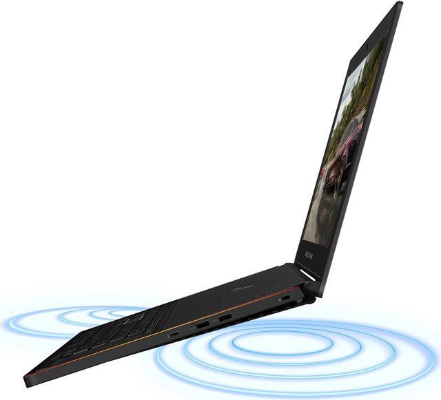 Alt view image 14 of 17 - ASUS ROG Zephyrus GX501VS-XS71 15.6" Full-HD 120 Hz Ultra-portable Gaming Laptop, GeForce GTX 1070, Max-Q Design, VR Ready i7-7700HQ, 256 GB PCIe SSD, 16 GB DDR4, Windows 10 Pro 64-Bit