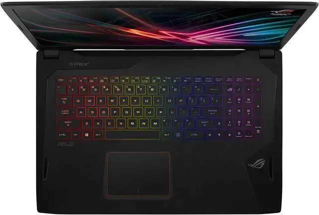 Alt view image 4 of 13 - ASUS ROG GL702VI-WB74 17.3" FHD 120 Hz Intel Core i7-7700HQ 2.80 GHz GeForce GTX 1080 8 GB VRAM 16 GB DDR4 Memory 256 GB PCIe SSD 1 TB HDD Windows 10 Home 64-Bit RBG 4-zone Keyboard Gaming Laptop