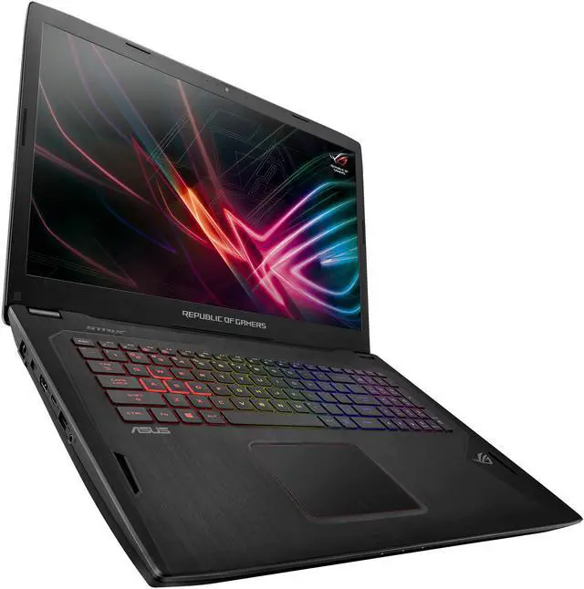 Alt view image 3 of 13 - ASUS ROG GL702VI-WB74 17.3" FHD 120 Hz Intel Core i7-7700HQ 2.80 GHz GeForce GTX 1080 8 GB VRAM 16 GB DDR4 Memory 256 GB PCIe SSD 1 TB HDD Windows 10 Home 64-Bit RBG 4-zone Keyboard Gaming Laptop