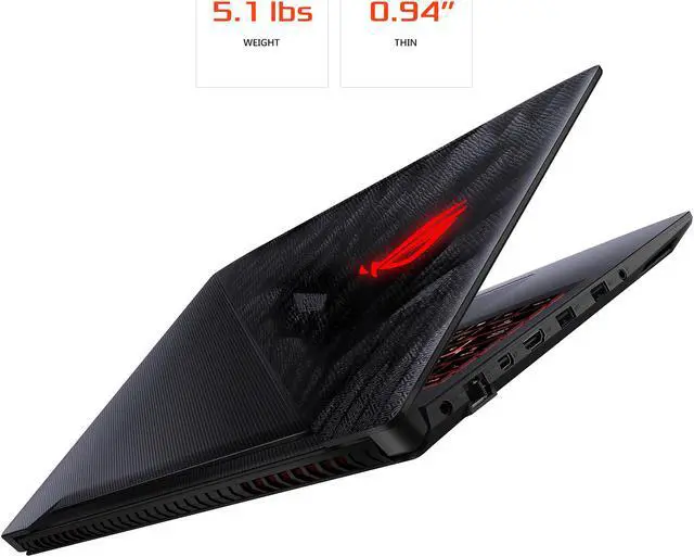 Alt view image 12 of 16 - ASUS ROG Strix Hero Edition GL503VM-DB74 15.6" 120 Hz IPS GTX 1060 Intel Core i7 7th Gen 7700HQ (2.80 GHz) 16 GB Memory 256 GB SSD 1 TB SSHD Windows 10 Home 64-Bit Gaming Laptop