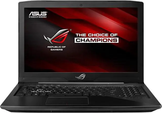 Alt view image 2 of 13 - ASUS ROG - 15.6" GeForce GTX 1050 - Intel Core i7-7700HQ  - 16GB Memory - 256 GB SSD - Windows 10 Home 64-Bit - Gaming Laptop - (GL503VD-DB74 )