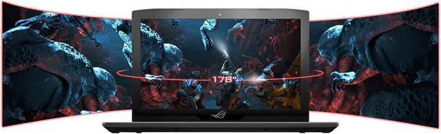 Alt view image 13 of 13 - ASUS ROG - 15.6" GeForce GTX 1050 - Intel Core i7-7700HQ  - 16GB Memory - 256 GB SSD - Windows 10 Home 64-Bit - Gaming Laptop - (GL503VD-DB74 )