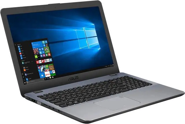 Alt view image 3 of 8 - ASUS VivoBook X542BA-DH99 15.6" Laptop AMD Dual Core A9-9420 up to 3.5 GHz, AMD Radeon R5 Graphics, 8 GB DDR4 RAM, 1 TB HDD, Windows 10
