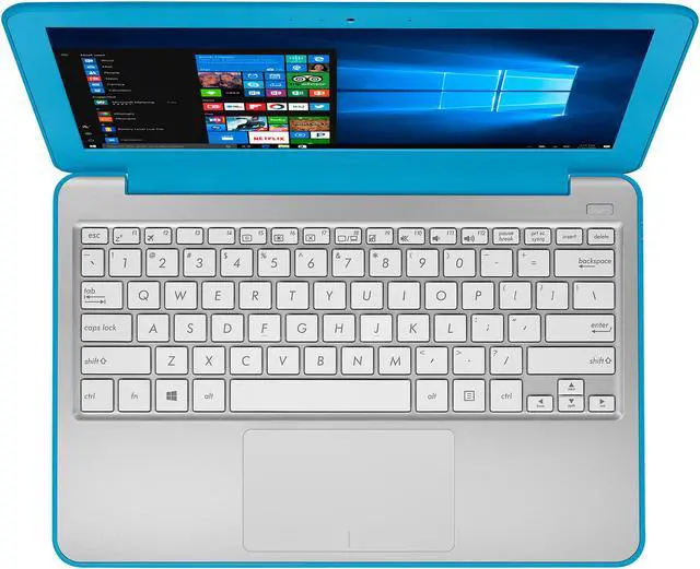 Alt view image 4 of 9 - ASUS VivoBook W202NA-DH02 Rugged 11.6" Windows 10 Home Laptop, Intel Apollo Lake Dual-Core Celeron Processor 2.4 GHz, 4 GB Ram, 64 GB eMMC, Spill Proof Keyboard, USB 3.0, HDMI, Webcam, 2.60 lbs.