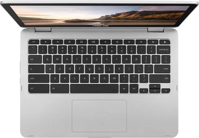 Alt view image 6 of 18 - ASUS Chromebook Flip C302CA-DH54 12.5-inch Touchscreen Convertible Chromebook Intel Core m5, 4 GB RAM, 64 GB Flash Storage, All-Metal Body, USB Type C, Corning Gorilla Glass, Chrome OS