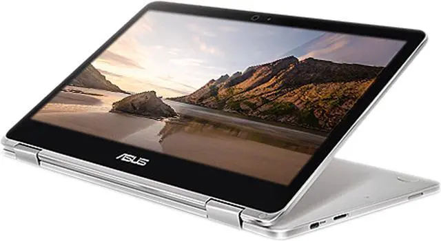 Alt view image 5 of 18 - ASUS Chromebook Flip C302CA-DH54 12.5-inch Touchscreen Convertible Chromebook Intel Core m5, 4 GB RAM, 64 GB Flash Storage, All-Metal Body, USB Type C, Corning Gorilla Glass, Chrome OS