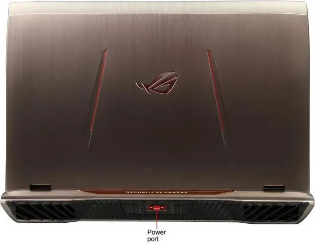 Alt view image 3 of 8 - ASUS ROG - 17.3" GeForce GTX 1080 - Intel Core i7-7820HK  - 32GB Memory - 512 GB SSD - Windows 10 Pro 64-Bit - Gaming Laptop - (G701VI-XS72K )