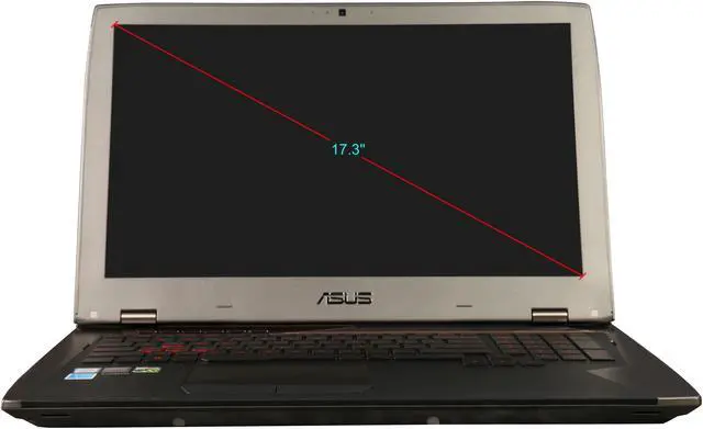 Alt view image 5 of 8 - ASUS ROG - 17.3" GeForce GTX 1080 - Intel Core i7-7820HK  - 32GB Memory - 512 GB SSD - Windows 10 Pro 64-Bit - Gaming Laptop - (G701VI-XS72K )