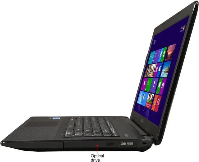 Alt view image 3 of 8 - ASUS Laptop Intel Core i5-4210M 8GB Memory 500GB HDD Intel HD Graphics 4600 17.3" Non-Touch Screen Windows 8.1 P2710JA-XS51