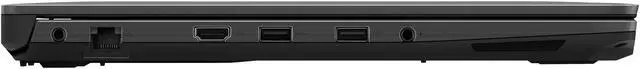 Alt view image 5 of 15 - ASUS FX503VD 15.6" FHD IPS Powerful Gaming Laptop, Intel Core i7 Quad-Core 7700HQ 2.8 GHz Processor, GeForce GTX 1050 4 GB, 256 GB SSD + 1 TB HDD, 16 GB DDR4, Windows 10 Home