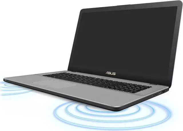 Alt view image 8 of 10 - ASUS VivoBook Pro 17 N705UQ-EB76 17.3" Thin and Portable FHD Laptop, 7th Gen Intel Core i7-7500U Processor 2.7 GHz, NVIDIA GeForce 940MX Graphics, 8 GB DDR4 RAM, 256 GB SSD + 1 TB HDD, 802.11ac Wi-Fi, USB-C, Backlit Keyboard, Windows 10