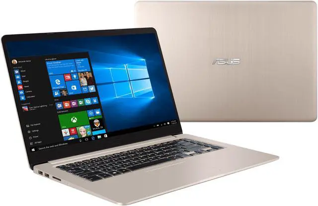Alt view image 8 of 8 - ASUS VivoBook S510UN-EH76 15.6" Full HD Thin and Portable Laptop, Intel Core i7-8550U 1.8 GHz Processor, NVIDIA GeForce MX150 2 GB, 8 GB DDR4 RAM, 256 GB M.2 SSD + 1 TB HDD, Windows 10 Signature Edition, ASUS NanoEdge Display