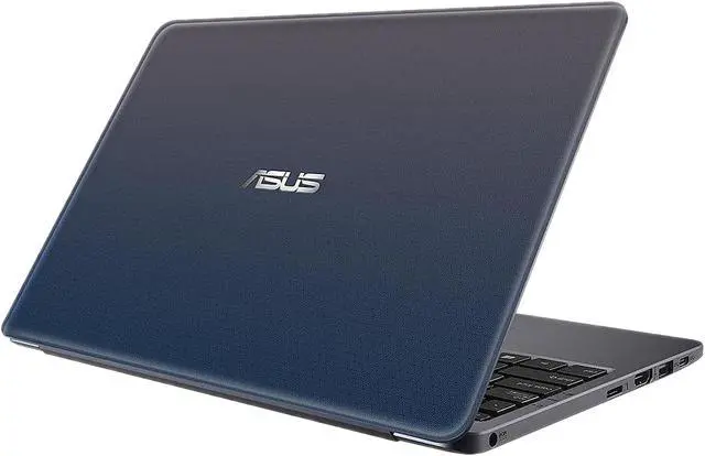 Alt view image 2 of 2 - ASUS VivoBook E203NA Ultra Thin and Light Laptop Intel Celeron N3350 Processor (Turbo up to 2.4 GHz) 4GB LPDDR3 RAM 32GB eMMC Flash Storage plus pre-installed 32GB SD Card 11.6”HD Display Windows 10