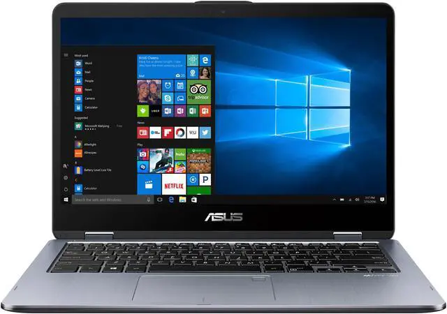 Alt view image 9 of 20 - ASUS VivoBook Flip 14 TP410UA-DS52T 14” Thin and Lightweight FHD 2-in-1 Laptop, Intel Core™ i5-8250U processor up to 3.4 GHz, 8GB DDR4 RAM, 1TB Hybrid HDD, Windows 10 Home, Stylus Included