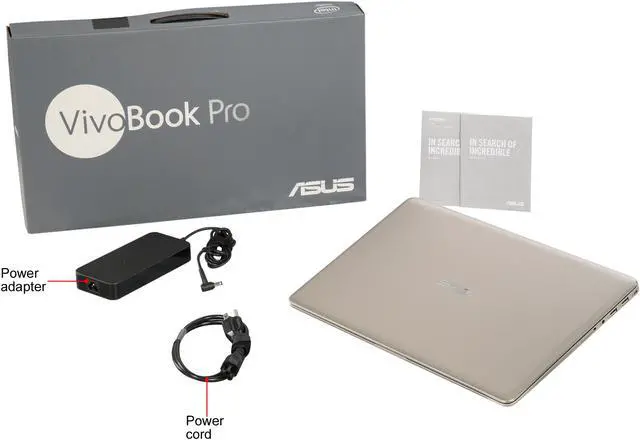 Alt view image 8 of 8 - ASUS VivoBook Pro - 15.6" 4K / UHD GeForce GTX 1050 - Intel Core i7-7700HQ  - 16GB Memory - 256 GB SSD - Windows 10 Home 64-bit - Gaming Laptop - 60 Hz (N580VD-DS76T )