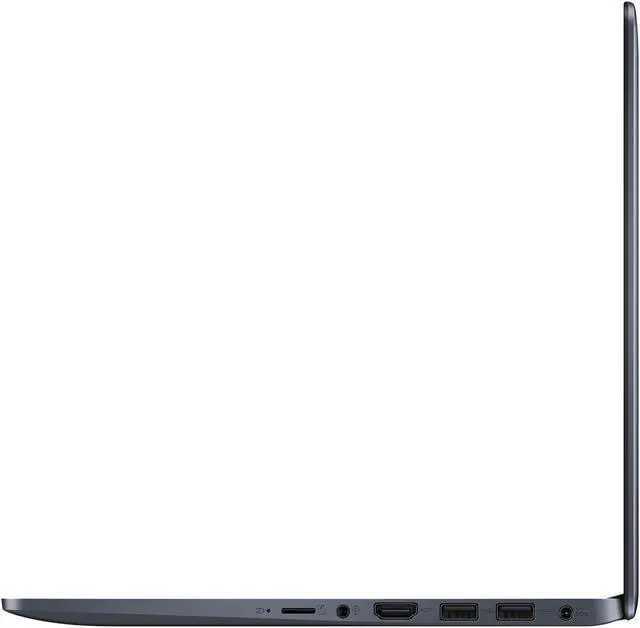 Alt view image 7 of 15 - ASUS Laptop E406 14" Thin and Light Laptop, Intel Celeron N3060 (up to 2.48 GHz), 4 GB DDR3 RAM, 64 GB eMMC Storage, 14" FHD NanoEdge Display, 802.11ac Wi-Fi, Windows 10, E406SA-DS04