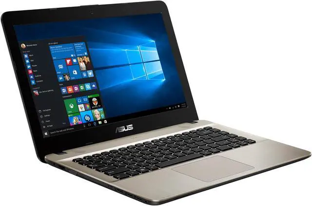 Alt view image 2 of 10 - ASUS VivoBook F441 Light and Powerful Laptop, AMD A9-9420 Dual Core Processor (Boost up to 3.60 GHz) with Radeon R5 Graphics, 8 GB DDR4 RAM, 1 TB HDD, 14" FHD Display, Windows 10, F441BA-ES91