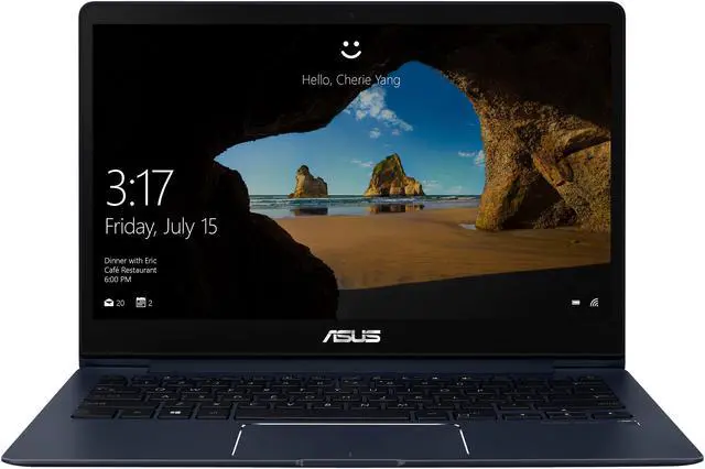 Alt view image 2 of 11 - ASUS ZenBook 13 UX331UN-WS51T Ultra-Slim Laptop 13.3" FHD WideView Touch Display, 8th Gen Intel Core i5-8250U Processor, 8GB LPDDR3, 256 GB SSD, NVIDIA MX150, Windows 10, Backlit keyboard, Fingerprint