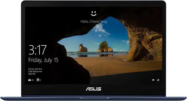 Alt view image 4 of 11 - ASUS ZenBook 13 UX331UN-WS51T Ultra-Slim Laptop 13.3" FHD WideView Touch Display, 8th Gen Intel Core i5-8250U Processor, 8GB LPDDR3, 256 GB SSD, NVIDIA MX150, Windows 10, Backlit keyboard, Fingerprint