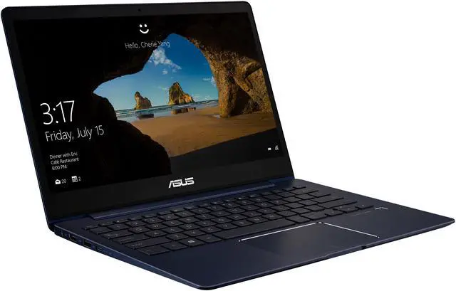Alt view image 3 of 11 - ASUS ZenBook 13 UX331UN-WS51T Ultra-Slim Laptop 13.3" FHD WideView Touch Display, 8th Gen Intel Core i5-8250U Processor, 8GB LPDDR3, 256 GB SSD, NVIDIA MX150, Windows 10, Backlit keyboard, Fingerprint