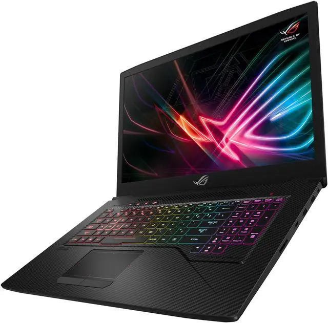 Alt view image 5 of 12 - ASUS ROG Strix Scar Edition 17.3" 120 Hz GTX 1060 6 GB VRAM i7-8750H 16 GB Memory 128 GB PCIe SSD + 1 TB SSHD Windows 10 Home VR Ready Gaming Laptop - ONLY @ NEWEGG