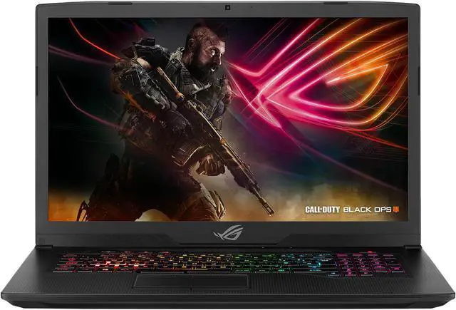 Alt view image 2 of 12 - ASUS ROG Strix Scar Edition 17.3" 120 Hz GTX 1060 6 GB VRAM i7-8750H 16 GB Memory 128 GB PCIe SSD + 1 TB SSHD Windows 10 Home VR Ready Gaming Laptop - ONLY @ NEWEGG