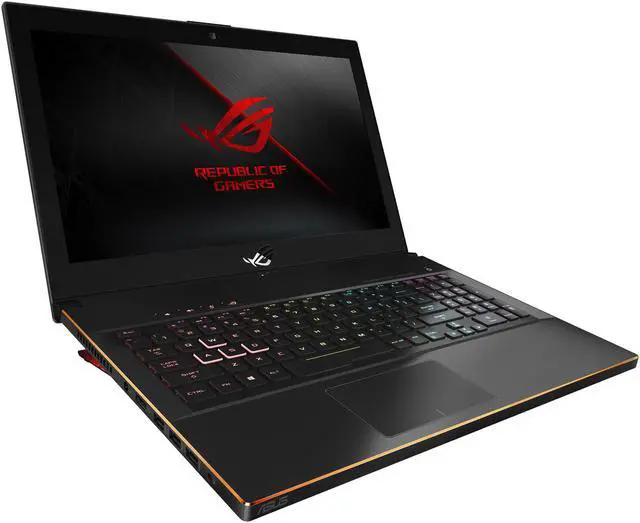 Alt view image 6 of 19 - ASUS ROG Zephyrus M GM501 (GM501GS-XS74) 15.6" Ultra Slim Gaming Laptop, 144 Hz IPS-Type G-SYNC Panel, GeForce GTX 1070 8 GB, Intel Core i7-8750H (Up to 3.9 GHz), 256 GB PCIe SSD + 1 TB SSHD, 16 GB DDR4 2666 MHz