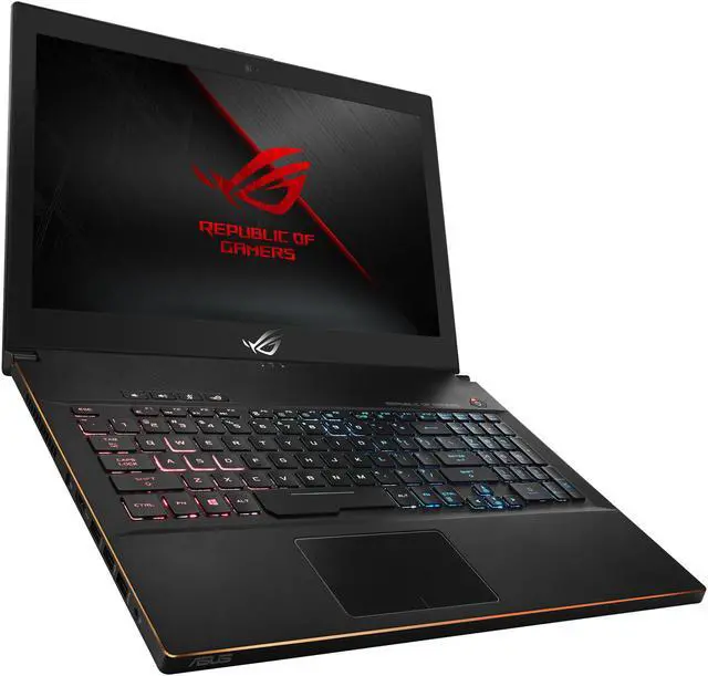 Alt view image 5 of 19 - ASUS ROG Zephyrus M GM501 (GM501GS-XS74) 15.6" Ultra Slim Gaming Laptop, 144 Hz IPS-Type G-SYNC Panel, GeForce GTX 1070 8 GB, Intel Core i7-8750H (Up to 3.9 GHz), 256 GB PCIe SSD + 1 TB SSHD, 16 GB DDR4 2666 MHz