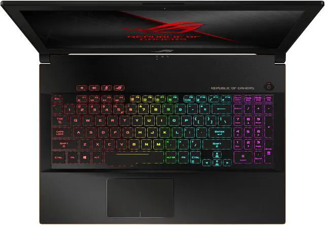Alt view image 7 of 19 - ASUS ROG Zephyrus M GM501 (GM501GS-XS74) 15.6" Ultra Slim Gaming Laptop, 144 Hz IPS-Type G-SYNC Panel, GeForce GTX 1070 8 GB, Intel Core i7-8750H (Up to 3.9 GHz), 256 GB PCIe SSD + 1 TB SSHD, 16 GB DDR4 2666 MHz