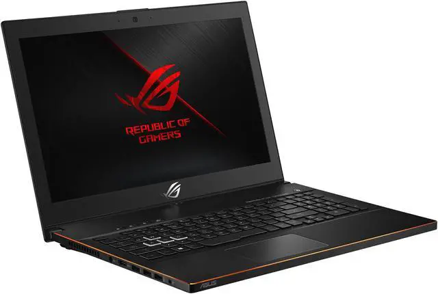 Alt view image 3 of 19 - ASUS ROG Zephyrus M GM501 (GM501GS-XS74) 15.6" Ultra Slim Gaming Laptop, 144 Hz IPS-Type G-SYNC Panel, GeForce GTX 1070 8 GB, Intel Core i7-8750H (Up to 3.9 GHz), 256 GB PCIe SSD + 1 TB SSHD, 16 GB DDR4 2666 MHz