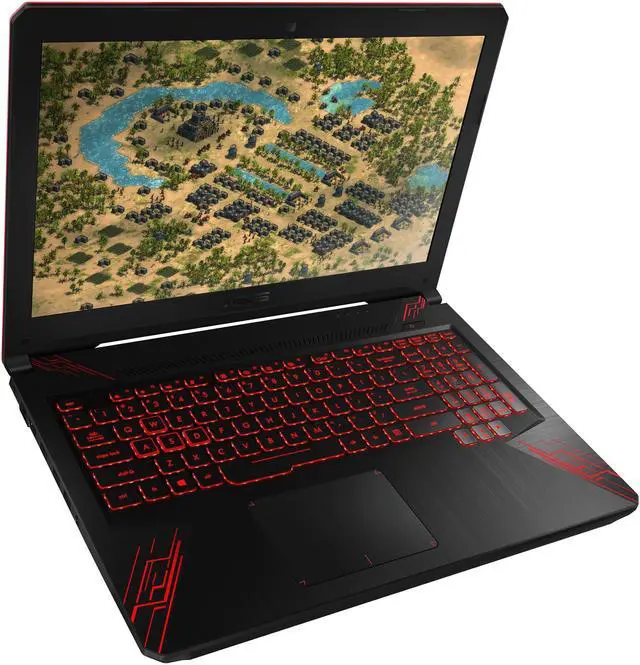 Alt view image 6 of 12 - ASUS TUF FX504GD-ES51 15.6" FHD GeForce GTX 1050 Quad Core Intel i5-8300H 8 GB Memory (2666 MHz) 1 TB SSHD Windows 10 Home Gaming Laptop